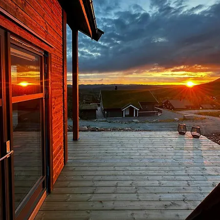 With Sauna And Views Over Hallingdal * Flå