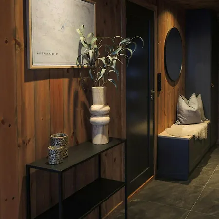 With Sauna And Views Over Hallingdal Ferienhaus Flå
