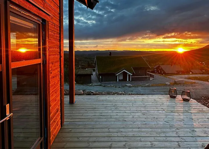 With Sauna And Views Over Hallingdal * Flå